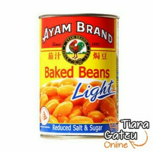 [1013449] AYAM BRAND - BAKED BEANS LIGHT : 425 GR 