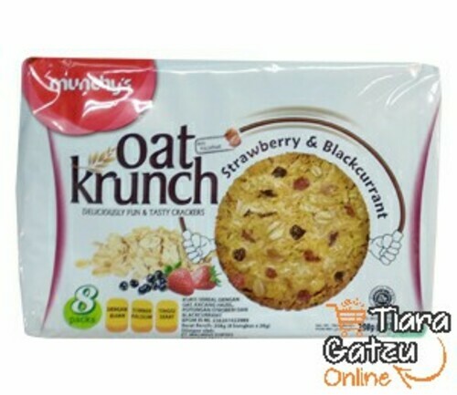 [1425914] MUNCHYS OAT KRUNCH STRAWBERRY & BLACKCURRANT : 208 GR 