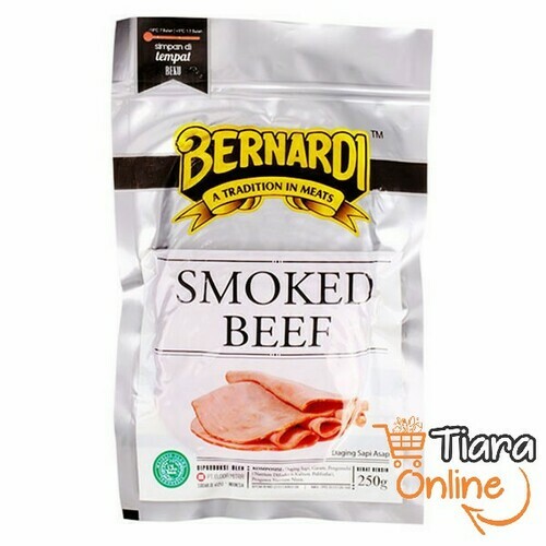 [1873902] BERNARDI SMOKED BEEF : 250 GR 