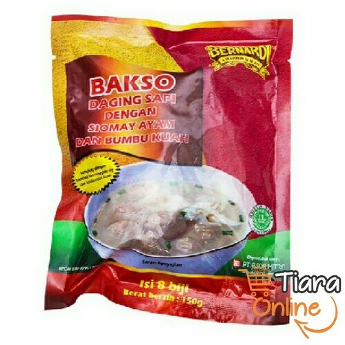 [1873231] BERNARDI BAKSO SAPI INSTAN : ISI 8 