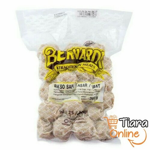 [1873876] BERNARDI BAKSO SAPI KASAR 25B : 360 GR 