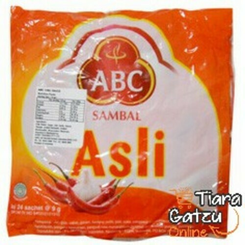 [1113143] ABC - SAMBAL ASLI : 22X9 GR