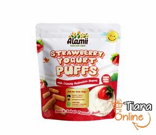 [1223571] ALAMI - I STRAWBERRY YOGURT PUFFS : 25 GR