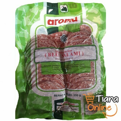 [1873032] AROMA - BEEF SALAMI : 250 GR