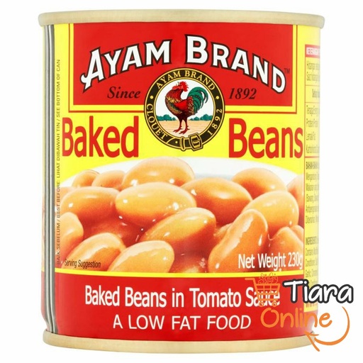 [1013280] AYAM BRAND - BAKED BEANS : 230 GR