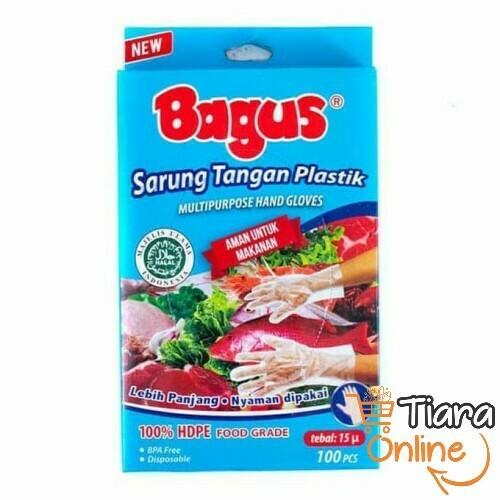 [0354013] BAGUS - SARUNG TANGAN PLASTIK : 15.0