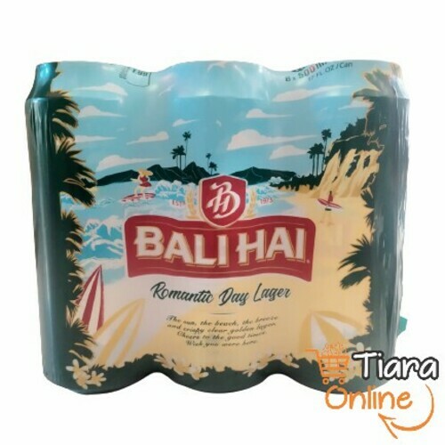 [1293380] BALI HAI - ROMANTIC DAY LAGER : 6X500ML