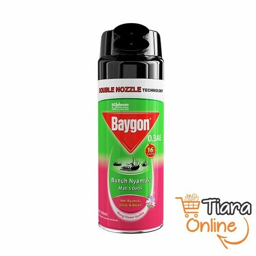 [0423379] BAYGON - AEROSOL FLOWER GARDEN : 200 ML