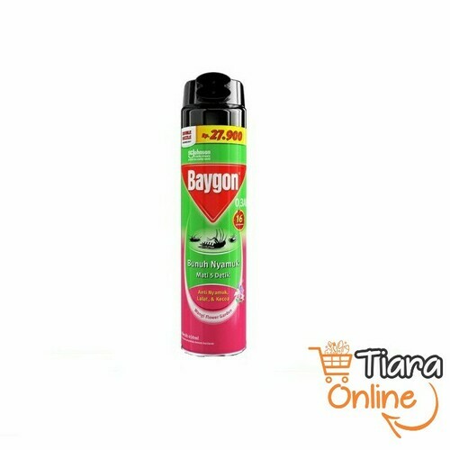 [0423383] BAYGON - AEROSOL FLOWER GARDEN : 450 ML