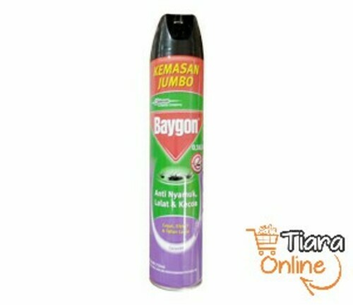 [0423113] BAYGON - AEROSOL SILKY LAVENDER : 750 ML