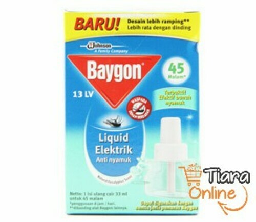 [0423343] BAYGON - LIQUID ELEKTRIK EUCALYPTUS : 33 ML