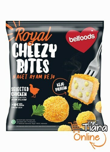 [1873614] BELFOODS - ROYAL CHICKEN CHEEZY BITES : 500 GR