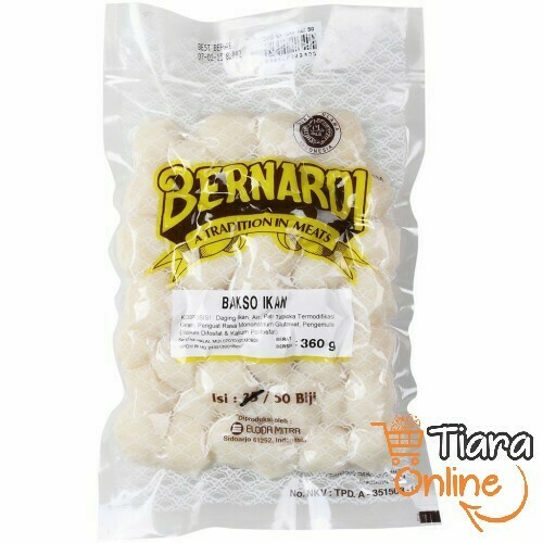 [1873029] BERNARDI - BAKSO IKAN : 50 BIJI