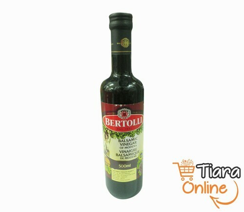 [1163610] BERTOLLI - BALSAMIC VINEGAR : 500 ML