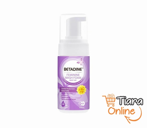 [0215862] BETADINE - FEMININE WASH FOAM : 100 ML