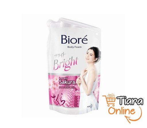 [0216249] BIORE - BODY FOAM LOVELY SAKURA REF : 800 ML