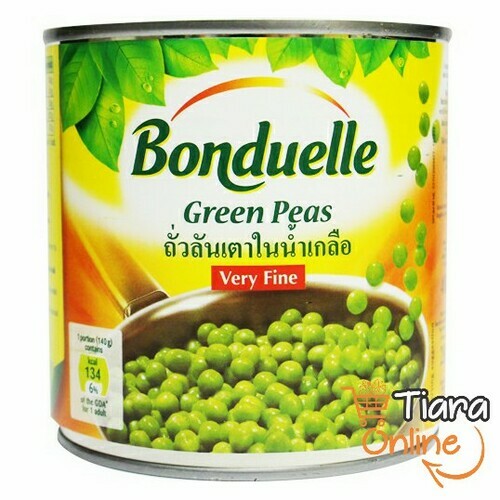 [1013588] BONDUELLE - GREEN PEAS : 200 GR