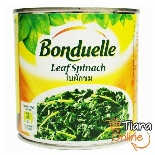 [1013584] BONDUELLE - LEAF SPINACH : 400 GR