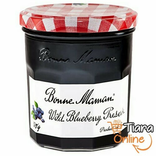 [1343486] BONNE MAMAN - BLUBERRY : 370 GR