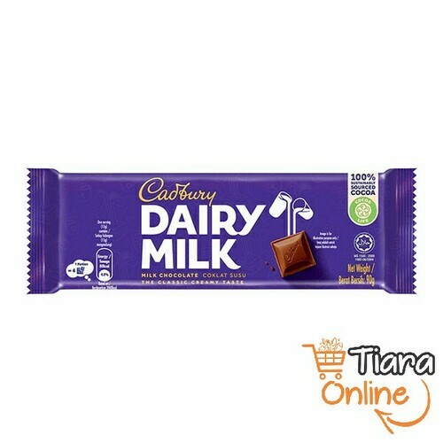 [1464755] CADBURY - DAIRY MILK CHOCOLATE : 90 GR