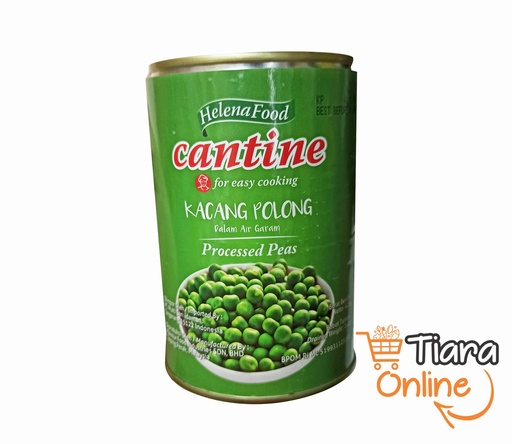 [1013885] CANTINE - PROCESSED PEAS : 425 GR