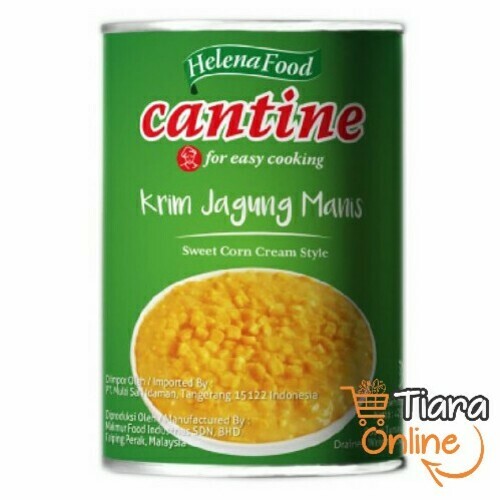 [1013893] CANTINE - SWEETCORN CREAM STYLE : 425 GR