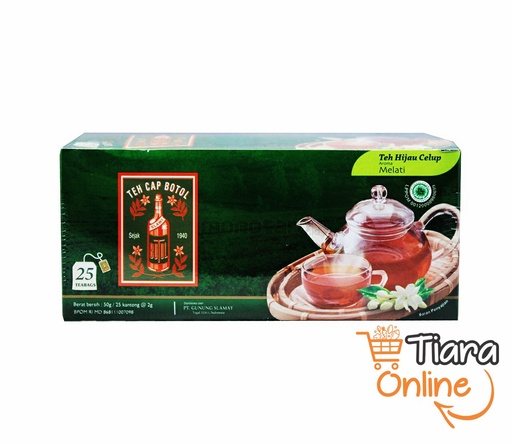 [1124774] CAP BOTOL - TEH HIJAU CELUP : 25X2 GR