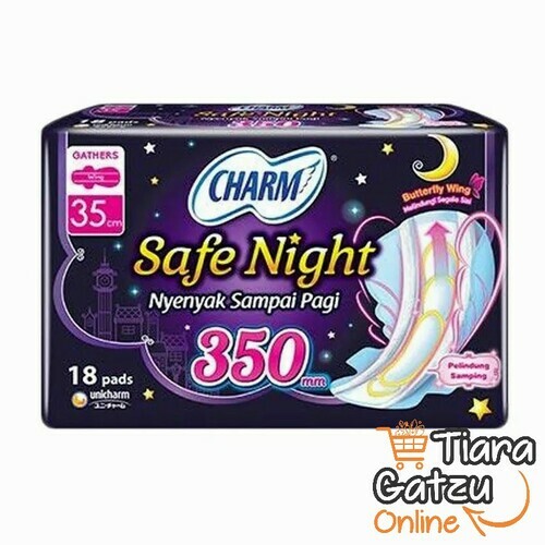 [0233686] CHARM - SAFE NIGHT GATHERS 35 CM : 18'S