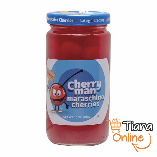 [1013850] CHERRYMAN - MARASCHINO RED : 283 GR