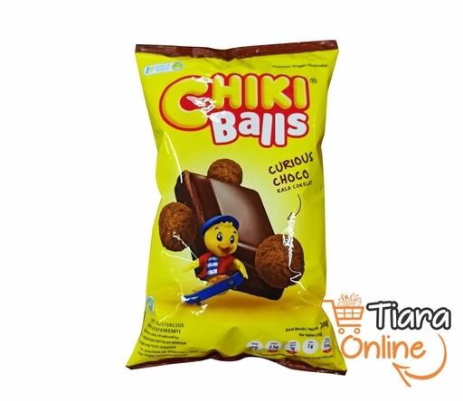 [1416793] CHIKI - BALLS CURIOUS CHOCO : 200 GR