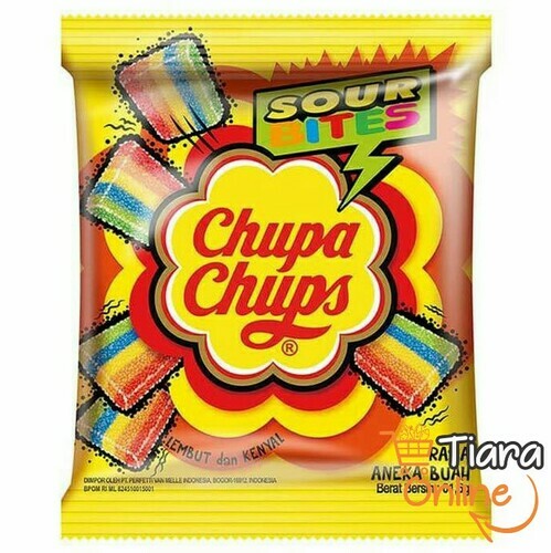 [1443507] CHUPA - CHUPS SOUR BITES FRUITS : 61.6 GR