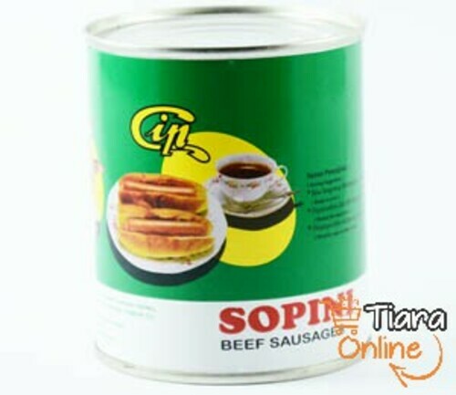 [1093030] CIP - SOPINI PURE BEEF SAUSAGES : 325 GR