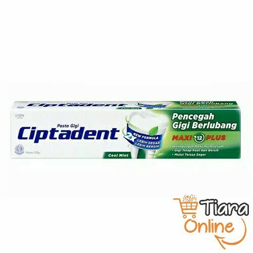 [0193022] CIPTADENT - COOL MINT : 120 GR