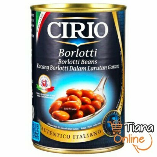 [1013687] CIRIO - BORLOTTI BEANS : 410 GR