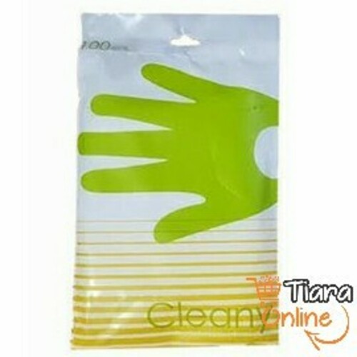 [0353605] CLEANY DISPOSABLE GLOVES : 100 PCS