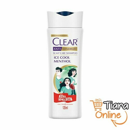 [0265634] CLEAR - SHAMPOO ICE COOL MENTHOL : 125 ML