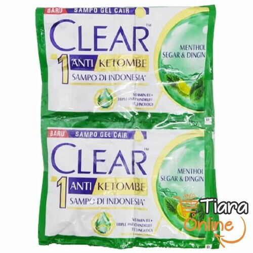 [0265480] CLEAR - SHAMPOO ICE COOL MENTHOL : 12X9ML