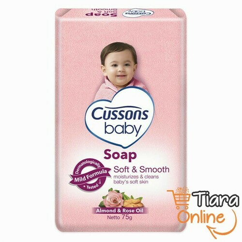 [0383127] CUSSONS - BABY SOAP SOFT & SMOOTH : 75 GR