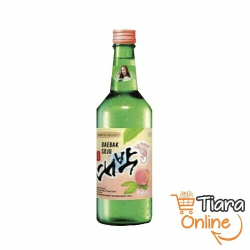 [1293360] DAEBAK - SOJU PEACH : 360 ML