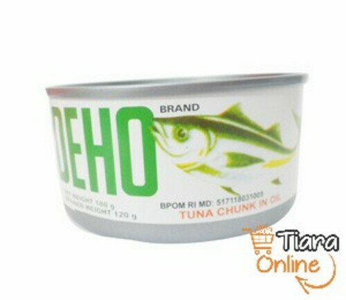 [1093025] DEHO - TUNA CHUNK LIGHT IN OIL : 185 GR