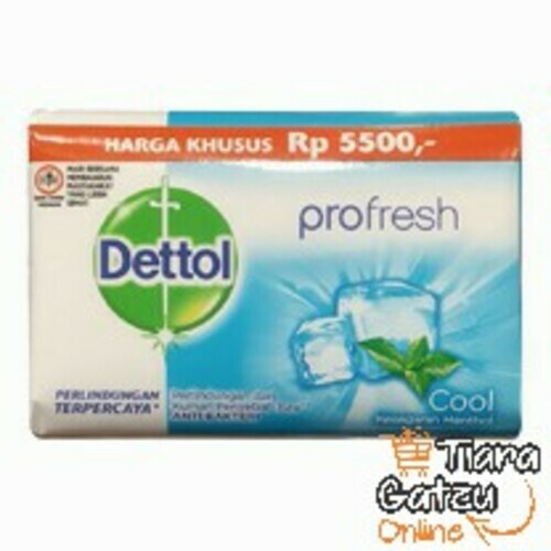 [0215879] DETTOL COOL BAR SOAP : 100 GR