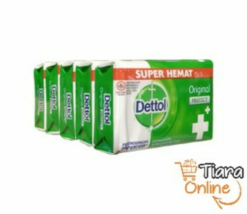 [0215115] DETTOL - ORIGINAL SOAP : 5X65 GR