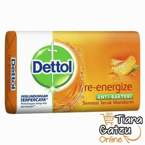 [0215884] DETTOL - RE-ENERGIZE BAR SOAP : 100 GR