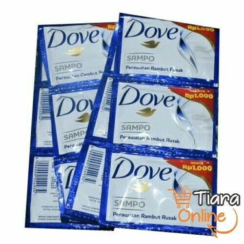 [0265610] DOVE - SHAMPOO TOTAL DAMAGE : 12X9 ML