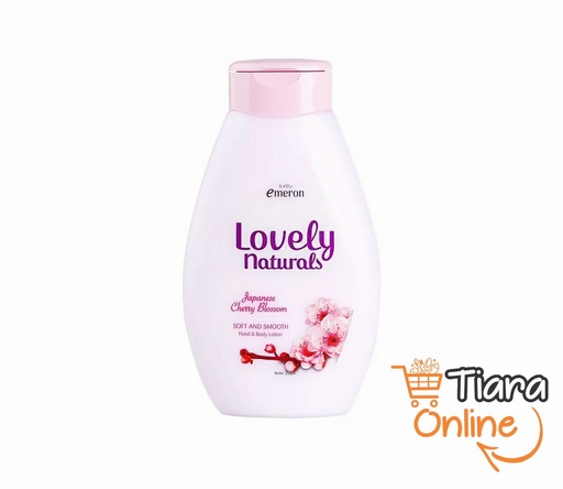 [0284384] EMERON LOVELY NATURAL BODY LOTION SAKURA : 400 ML