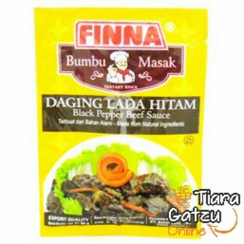 [1113647] FINNA BUMBU INSTANT DAGING LADA HITAM : 50 GR