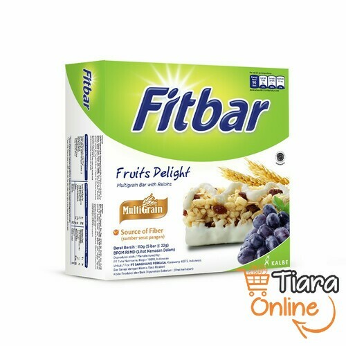 [1464216] FITBAR - FRUITS : 5X22 GR