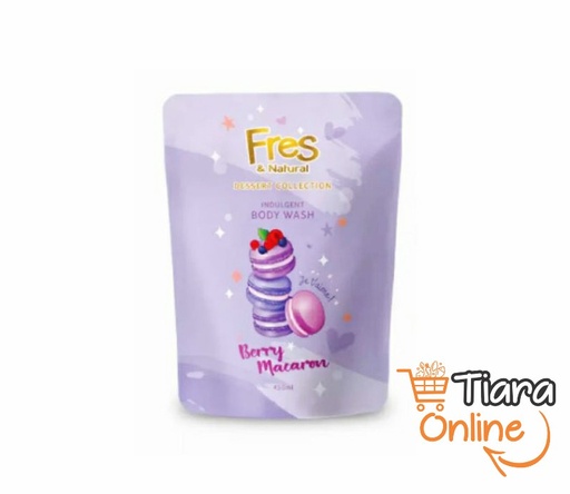 [0216261] FRES & NATURAL - BODY WASH BERRY MACARON REF : 450 ML