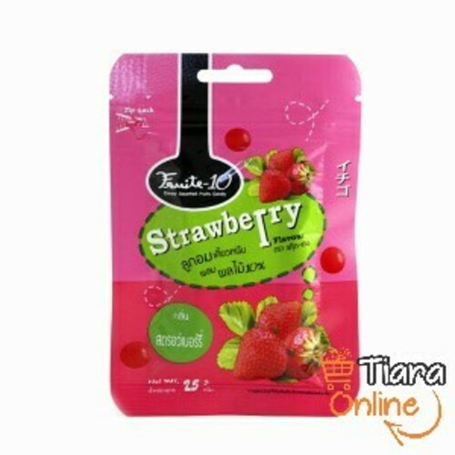 [1454930] FRUITEN - STRAWBERRY : 25 GR