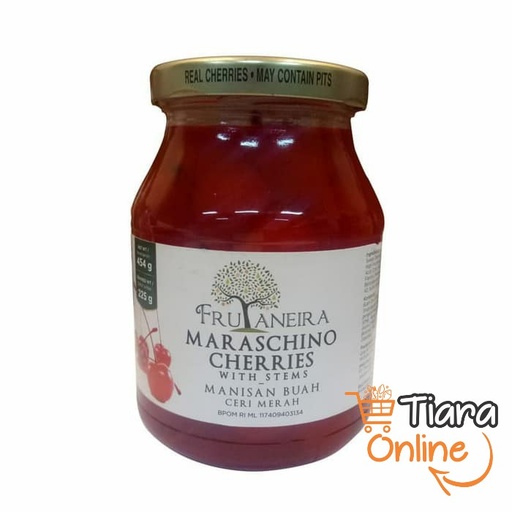 [1013806] FRUTANEIRA - MARASCHINO CHERRIES : 454 GR